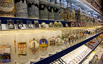 Магазин сувениров в Праге, Чехия