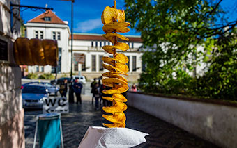 Спиральный картофель, Чехия