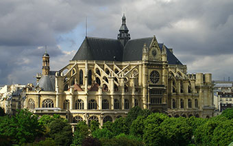Святая капелла (Сент-Шапель) в Париже, Франция