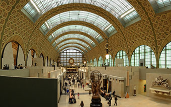 Музей д'Орсе в Париже, Франция